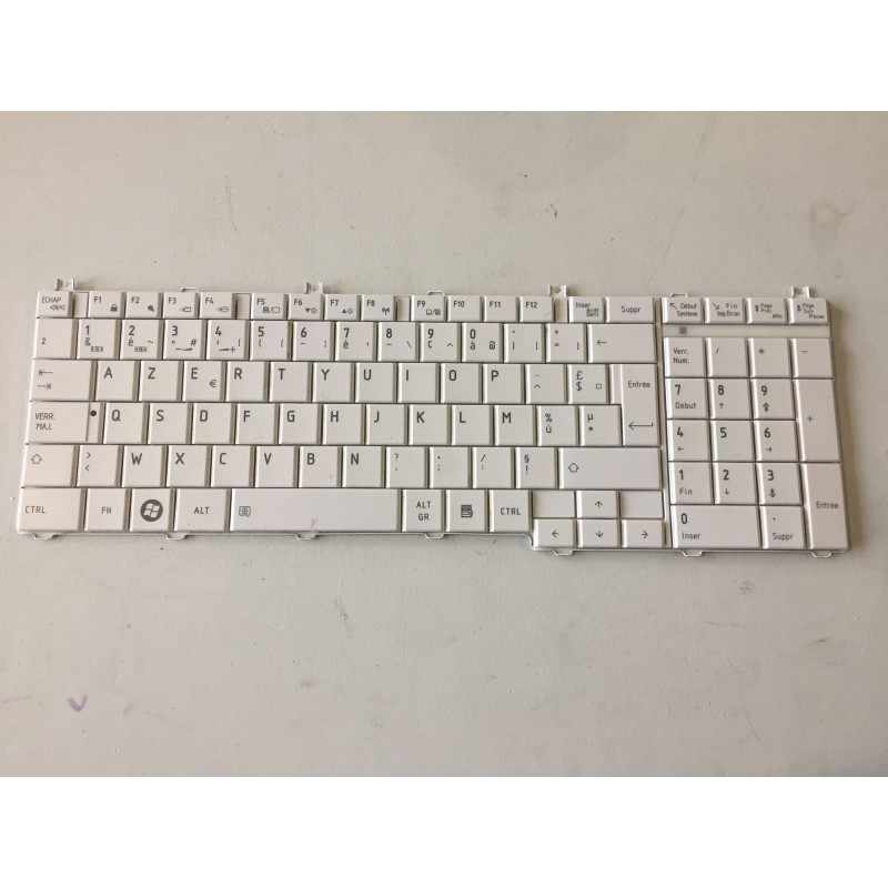 Touche clavier à l'unité pour Toshiba Satellite MP-09N16F0-5281 0KN0-Y37FR02
