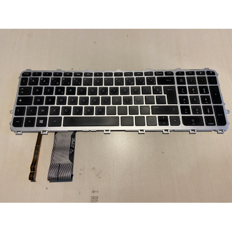 "720244-051 CLAVIER FR POUR HP ENVY 17-J -  RÉTRO-ÉCLAIRÉ - ORIGINAL FRANÇAIS AZERTY"