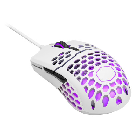 Souris filaire Gamer Cooler Master MM711 RGB (Blanc)