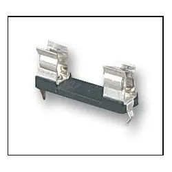 Porte fusible, Design ouvert, 250V, 6.3A, 5 x 20mm, traversant, Protection Catégorie PC1
