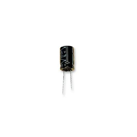 Condensateur électrolytique, 47 µF, 50 V, Série MCRH, ± 20%, À sorties radiales