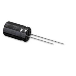 Condensateur électrolytique, 220 µF, 25 V, Série FM, ± 20%, À sorties radiales, 3000 heures à 105°C