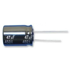 Condensateur électrolytique, 68 µF, 450 V, Série EE, ± 20%, À sorties radiales