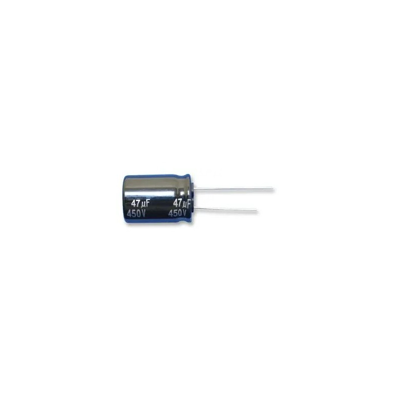 Condensateur électrolytique, 68 µF, 450 V, Série EE, ± 20%, À sorties radiales Condensateur électrolytique, 68 µF, 450 V, Série EE, ± 20%, À sorties radiales