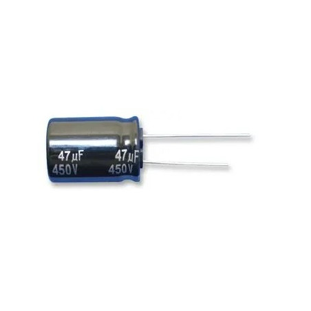 Condensateur électrolytique, 68 µF, 450 V, Série EE, ± 20%, À sorties radiales