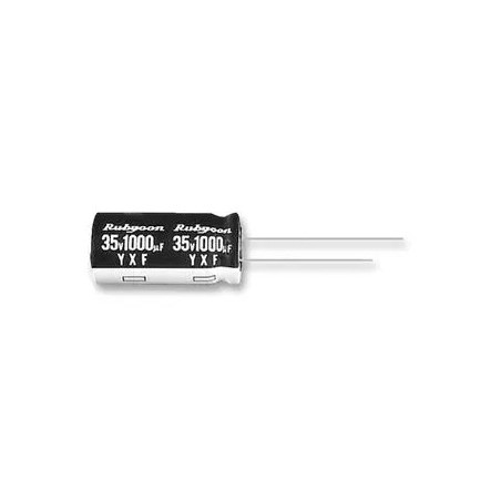 Condensateur électrolytique, Miniature, 1000 µF, 35 V, Série YXF, ± 20%, À sorties radiales