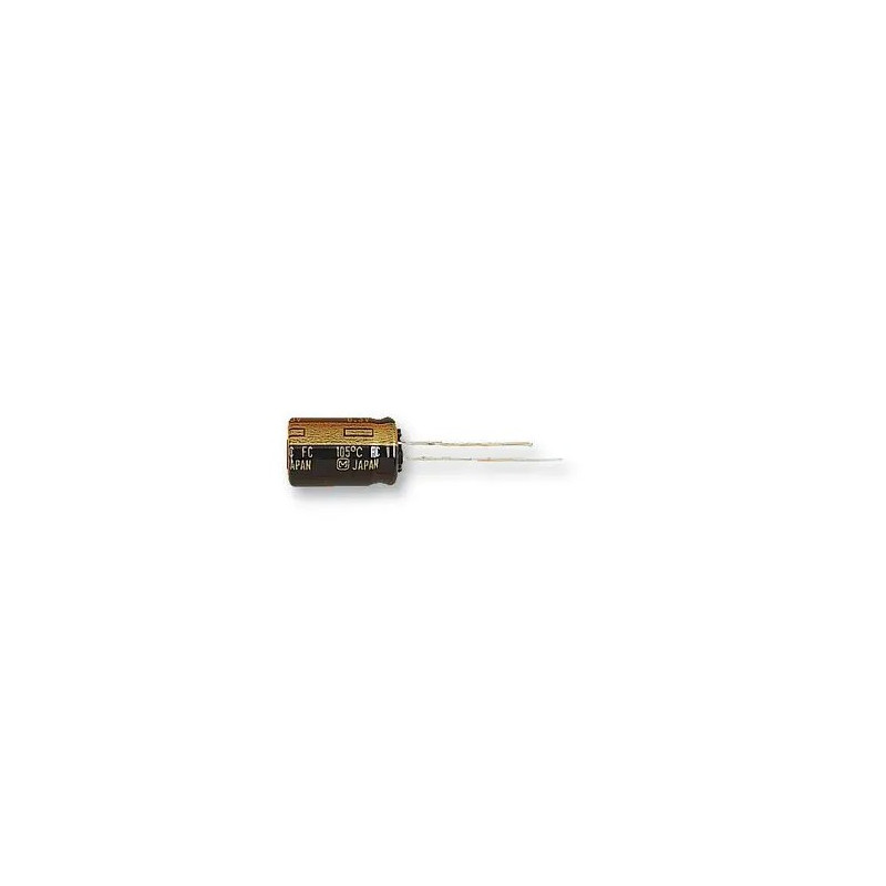 Condensateur électrolytique, 330 µF, 6.3 V, Série FC, ± 20%, À sorties radiales Condensateur électrolytique, 330 µF, 6.3 V, Série FC, ± 20%, À sorties radiales