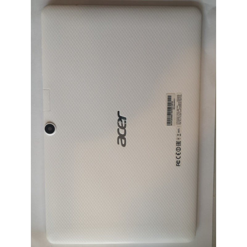 Coque arrière tablette Acer iconia One 10 B3-A20 A5008 blanc - Occasion Coque arrière tablette Acer iconia One 10 B3-A20 A5008 blanc - Occasion