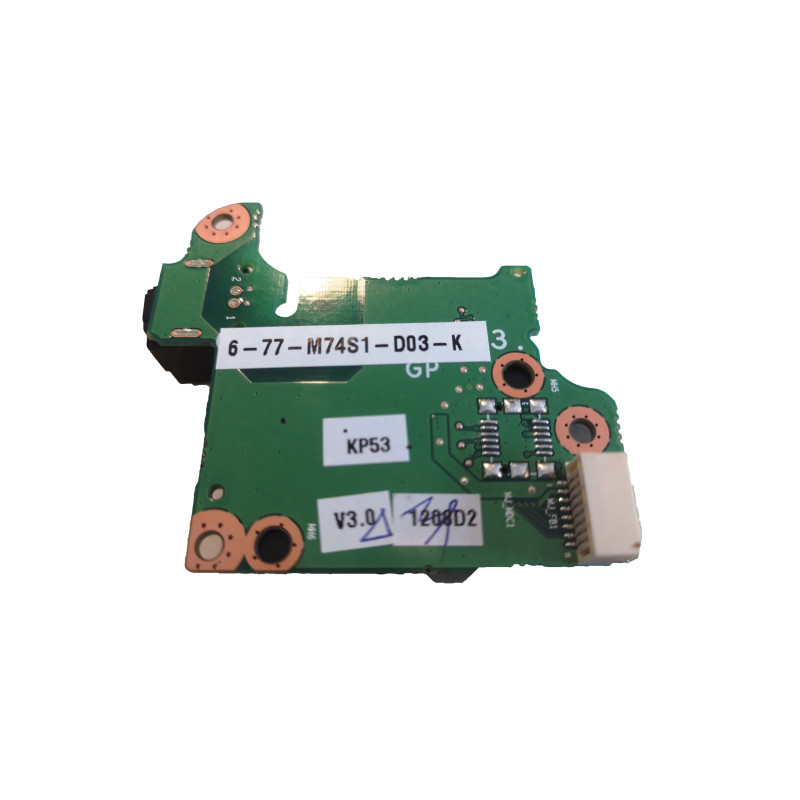 Clevo M760S Ethernet Port Board 6-71-M74S1-D03 EN BON ÉTAT pour pc portable terra mobile 1745-Occasion Clevo M760S Ethernet Port Board 6-71-M74S1-D03 EN BON ÉTAT pour pc portable terra mobile 1745-Occasion