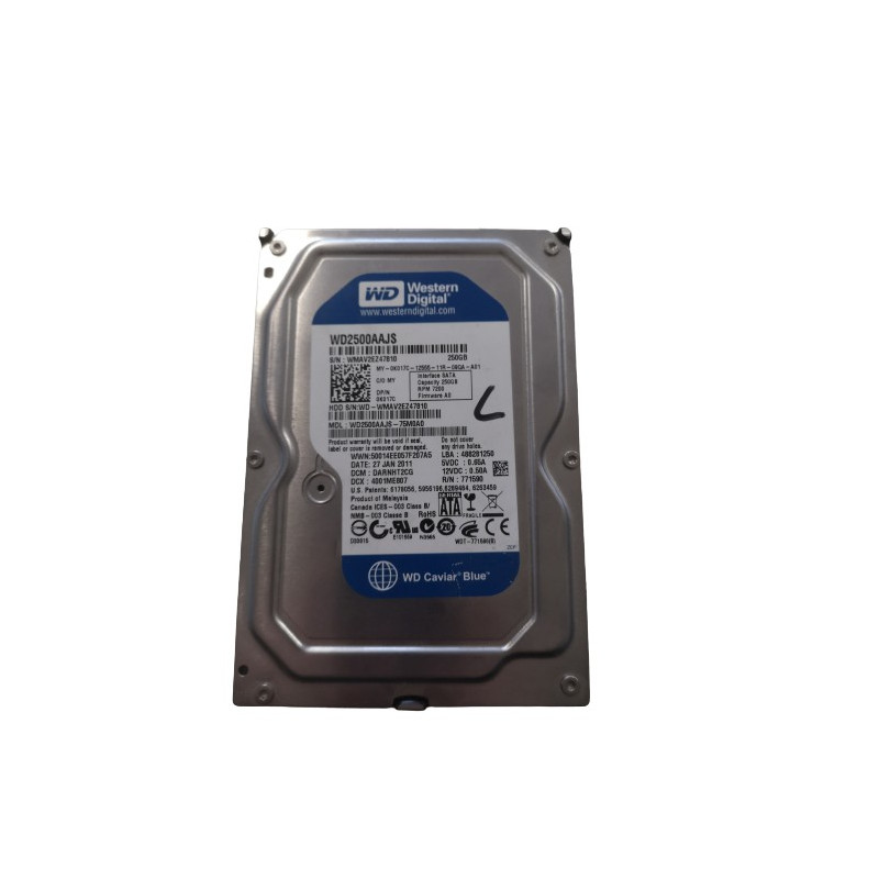 Disque dur Western Digital 3.5" 250GB - OCCASION Disque dur Western Digital 3.5" 250GB - OCCASION