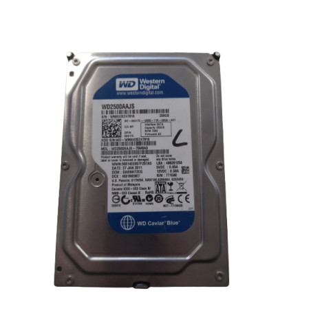 Disque dur Western Digital 3.5" 250GB - OCCASION