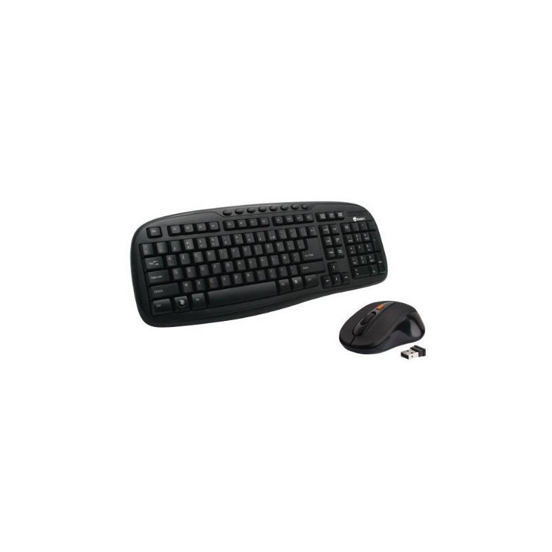 Pack Clavier - Souris Sans Fil Heden KPC60WIFCA (Noir) Pack Clavier - Souris Sans Fil Heden KPC60WIFCA (Noir)