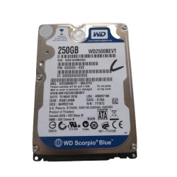 OCCASION - Western Digital WD2500BEVT 250BG 2.5"