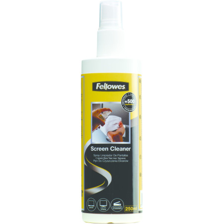 Spray de nettoyage d'écran Fellowes - 250 ml