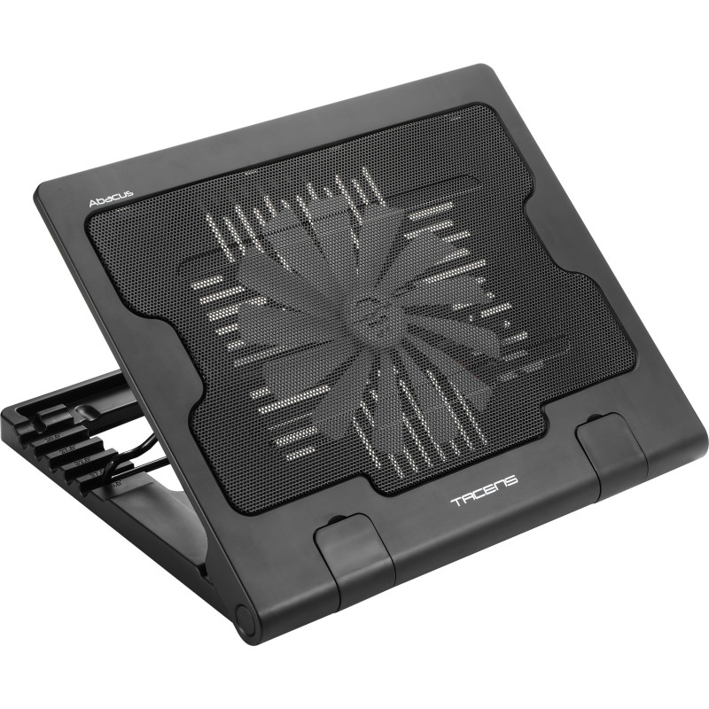 Support ventilé Tacens Abacus 17"max (Noir) Support ventilé Tacens Abacus 17"max (Noir)