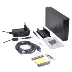 Boitier externe Advance Velocity Disk S10 USB 3.0 - 3"1/2 IDE + S-ATA