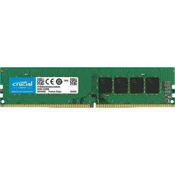Barrette mémoire RAM DDR4 8192 Mo (8 Go) Crucial PC17066 (2133 Mhz) 1,2V CL15