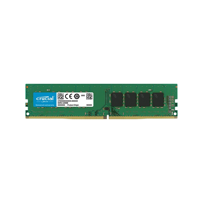 Barrette mémoire RAM DDR4 8192 Mo (8 Go) Crucial PC17066 (2133 Mhz) 1,2V CL15 Barrette mémoire RAM DDR4 8192 Mo (8 Go) Crucial PC17066 (2133 Mhz) 1,2V CL15