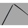 Joint contour vitre tactile avec 3m adhesif ipad 2 et 3 noir d'occasion