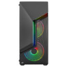 Boitier Moyen Tour ATX AeroCool Scape V3 RGB avec panneau vitré (Noir)