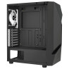 Boitier Moyen Tour ATX AeroCool Scape V3 RGB avec panneau vitré (Noir)