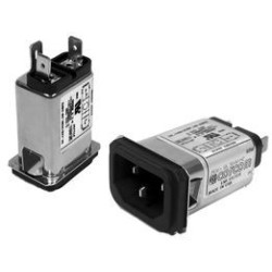 3EBS1 -  IEC Filter, 48.5 nF, 250 VAC, EMI, RFI, 3 A, Pour Téléviseur LCD