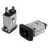 3EBS1 -  IEC Filter, 48.5 nF, 250 VAC, EMI, RFI, 3 A, Pour Téléviseur LCD