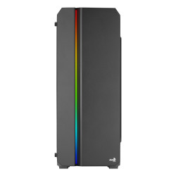 Boitier Moyen Tour ATX AeroCool Genesis ARGB avec panneau vitré (Noir)