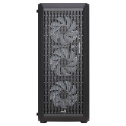 Boitier Moyen Tour ATX AeroCool Beam v2 RGB avec panneaux vitrés (Noir)