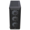 Boitier Moyen Tour ATX AeroCool Beam v2 RGB avec panneaux vitrés (Noir)