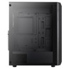 Boitier Moyen Tour ATX AeroCool Beam v2 RGB avec panneaux vitrés (Noir)