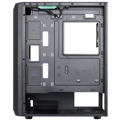Boitier Moyen Tour ATX AeroCool Beam v2 RGB avec panneaux vitrés (Noir)