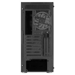 Boitier Moyen Tour ATX AeroCool Prism v3 ARGB avec panneaux vitrés (Noir)