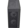 Boitier Moyen Tour ATX AeroCool Hexform RGB avec panneaux vitrés (Noir)