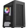 Boitier Moyen Tour ATX AeroCool Hexform RGB avec panneaux vitrés (Noir)