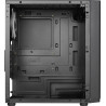 Boitier Moyen Tour ATX AeroCool Hexform RGB avec panneaux vitrés (Noir)