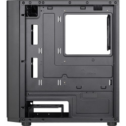 Boitier Moyen Tour ATX AeroCool Hexform RGB avec panneaux vitrés (Noir)