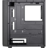 Boitier Moyen Tour ATX AeroCool Hexform RGB avec panneaux vitrés (Noir)