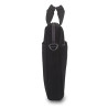 Sacoche Ordinateur Portable We Luxury Noir doublure violet 17,3" max