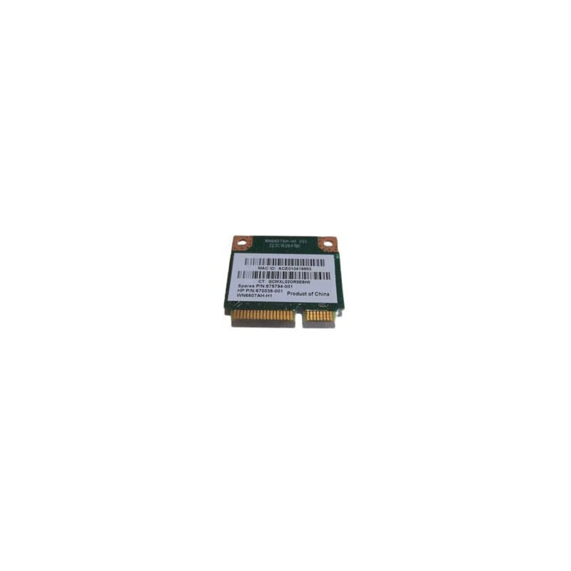 Carte WiFi 675794-005 pour Pc HP 15-G257NF - Occasion Carte WiFi 675794-005 pour Pc HP 15-G257NF - Occasion