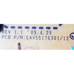 Carte d'alimentation EAX55176301/12 pour téléviseur LG 32LF2510