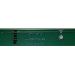 Interface LED 6637L-0021A pour TV LG 50LN5400