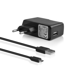 Chargeur Micro USB 5V/2A pour Smartphone ou Tablette - Noir