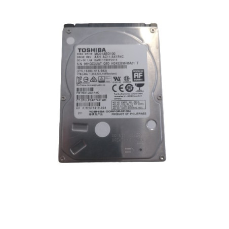 OCCASION - Disque Dur Toshiba MQ01ABD100 - 2"1/2 1 To (1000 Go) 5400trs/mn S-ATA 3