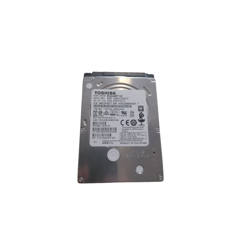OCCASION - Disque Dur Toshiba MQ04ABF100 - 2"1/2 1 To (1000 Go) 5400trs/mn S-ATA 3 OCCASION - Disque Dur Toshiba MQ04ABF100 - 2"1/2 1 To (1000 Go) 5400trs/mn S-ATA 3