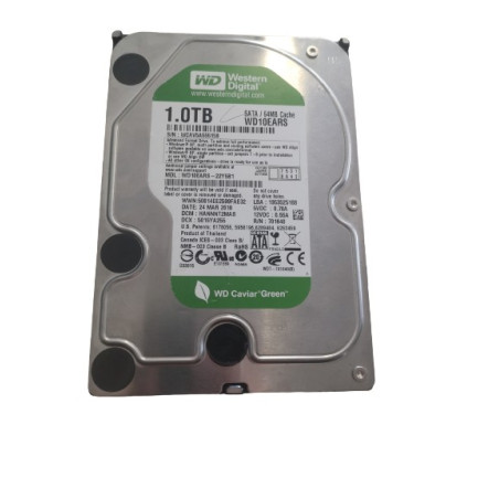 OCCASION - Disque dur Western Digital 1TB SATA 3.5" 5400TR/MIN