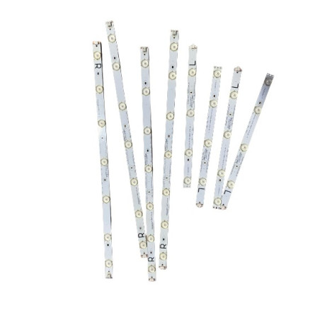 OCCASION - 8 Barres de rétroéclairage E349376 pour TV Grandin LED40TC1700E