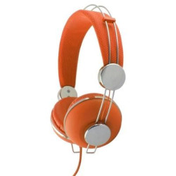 Casque Esperanza Macau EH149V avec Contrôle du Volume (Orange)