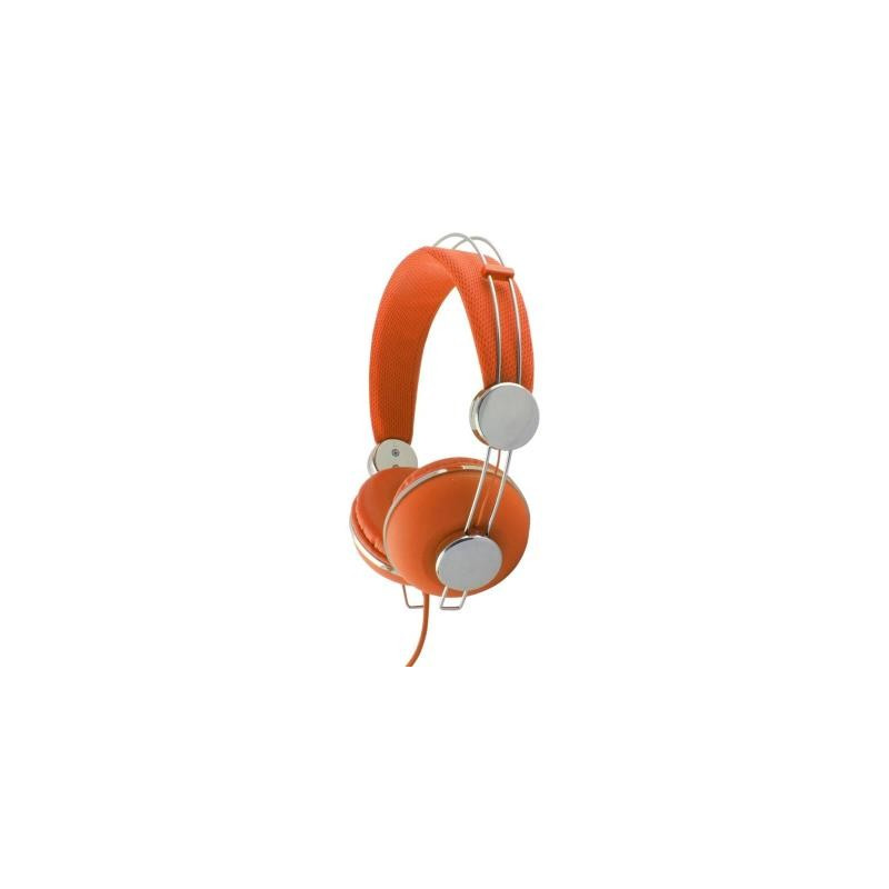 Casque Esperanza Macau EH149V avec Contrôle du Volume (Orange) Casque Esperanza Macau EH149V avec Contrôle du Volume (Orange)