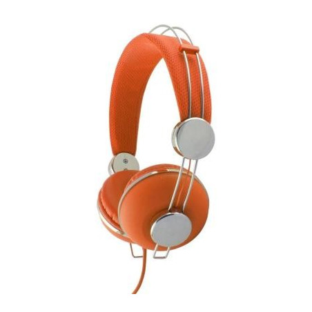 Casque Esperanza Macau EH149V avec Contrôle du Volume (Orange)